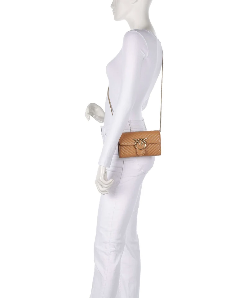 Pinko Love One Portefeuille torrone/antique gold