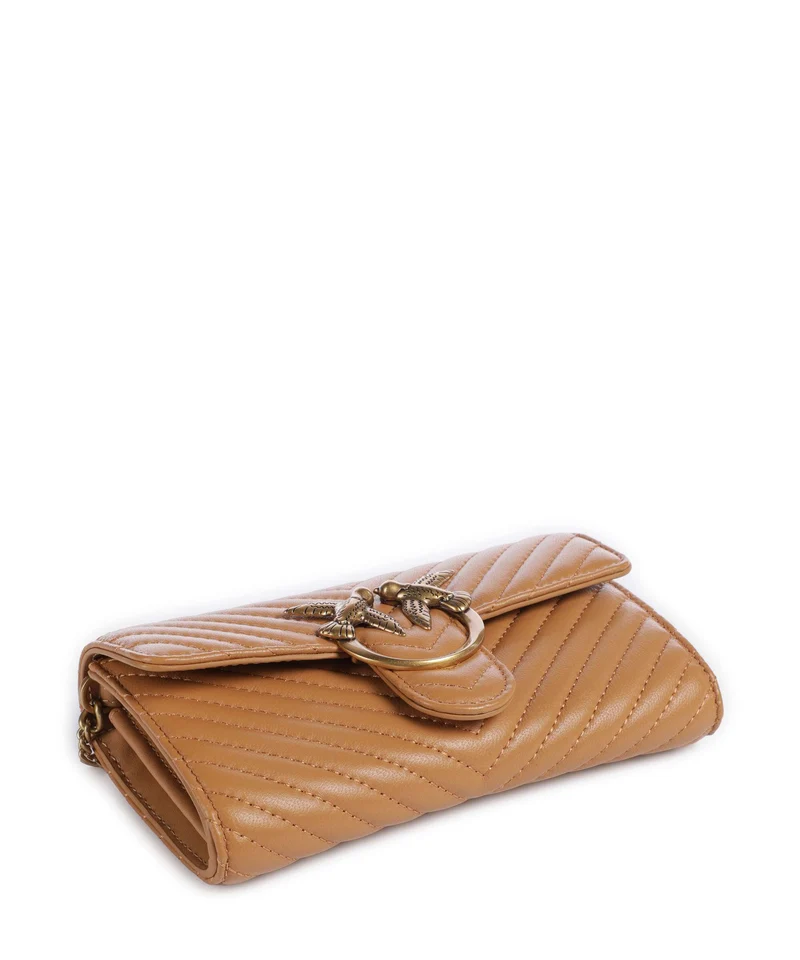 Pinko Love One Portefeuille torrone/antique gold