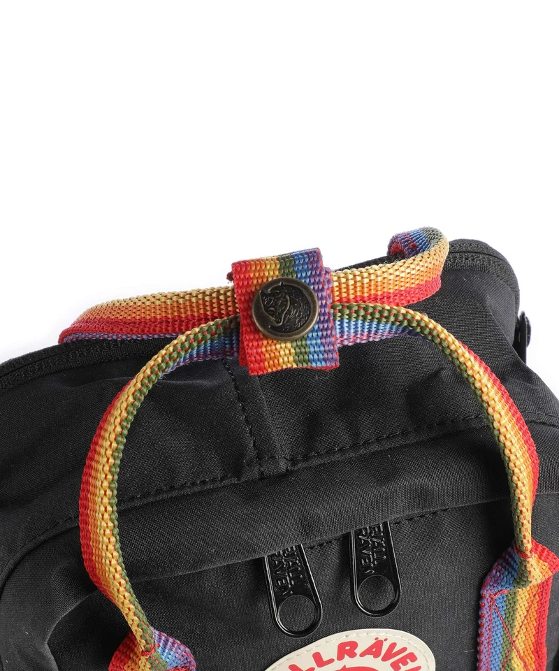 Fjällräven Kånken Sling Sac bandoulière black/rainbow