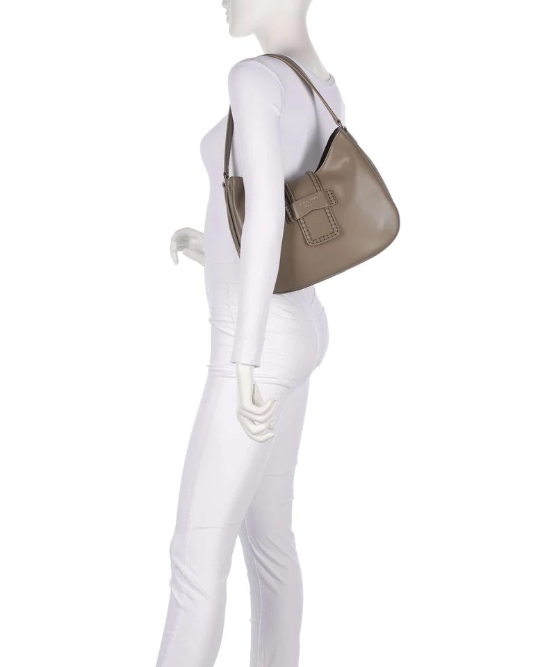 Emporio Armani Mina Sac porté épaule taupe