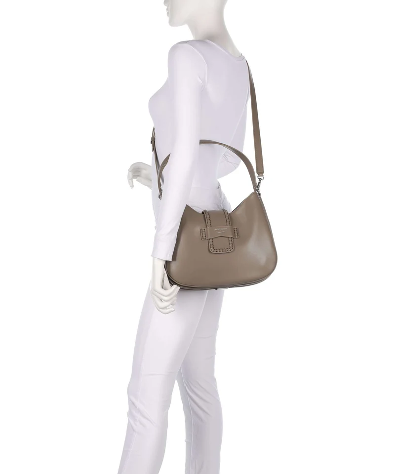 Emporio Armani Mina Sac porté épaule taupe