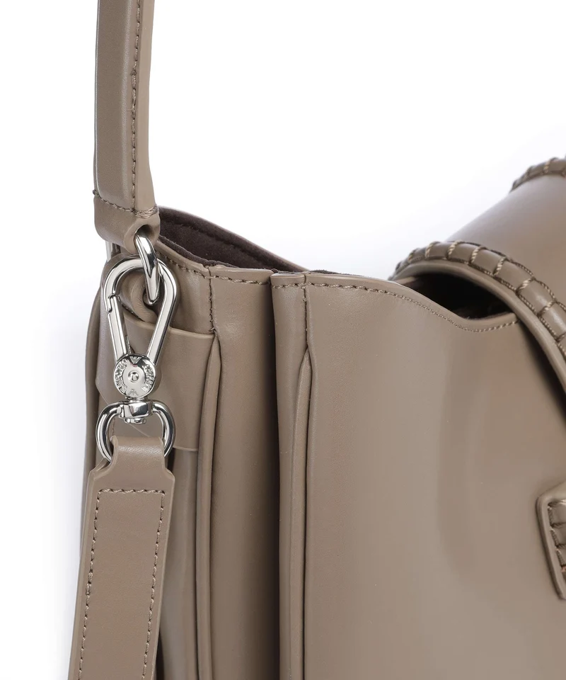 Emporio Armani Mina Sac porté épaule taupe