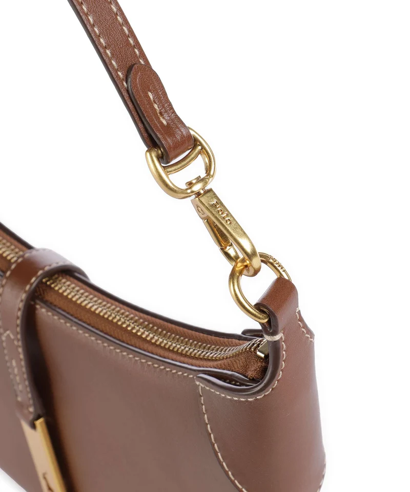 Polo Ralph Lauren ID Collection Mini Sac porté épaule cuoio
