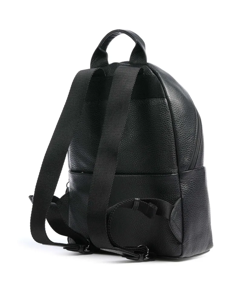 Mandarina Duck Mellow Leather Sac à dos nero