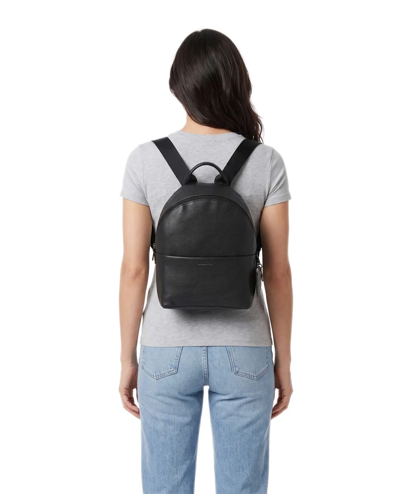 Mandarina Duck Mellow Leather Sac à dos nero