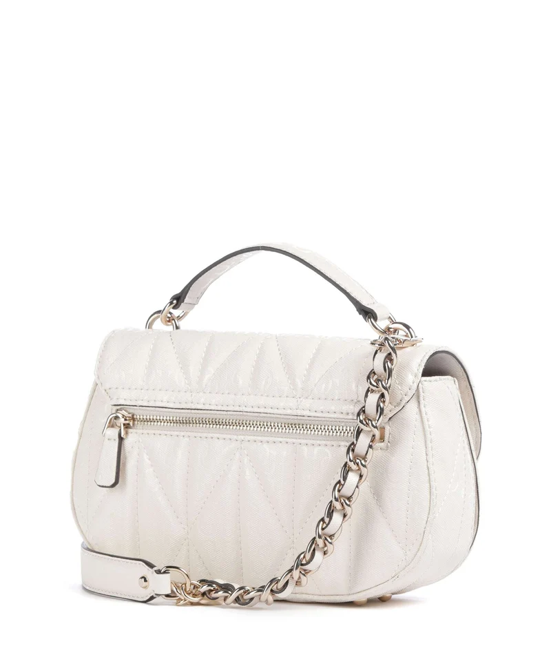 Guess Aldina G-Shine Sac bandoulière offwhite