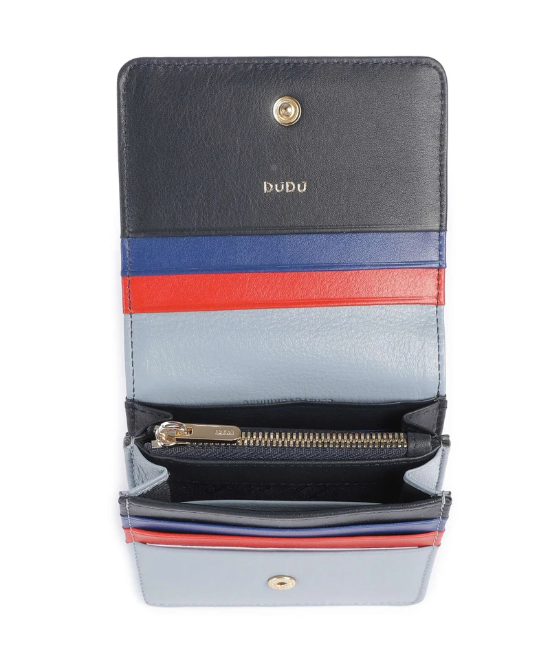 DuDu Bags Flores Portefeuille navy