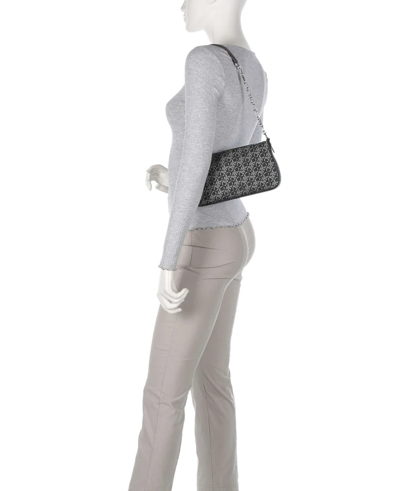 Michael Kors Empire Sac porté épaule black/silver