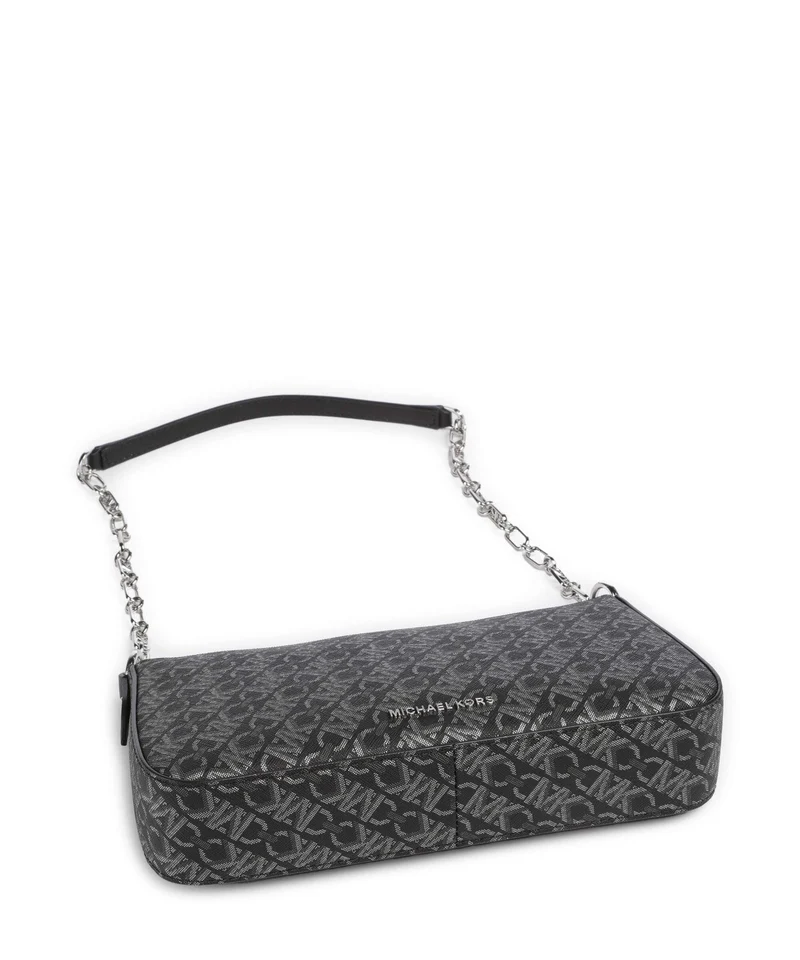 Michael Kors Empire Sac porté épaule black/silver