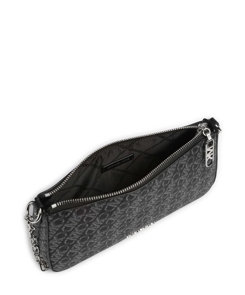 Michael Kors Empire Sac porté épaule black/silver