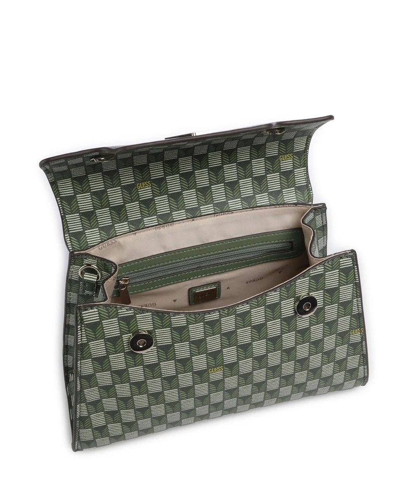Guess G Wave Sac à main green logo