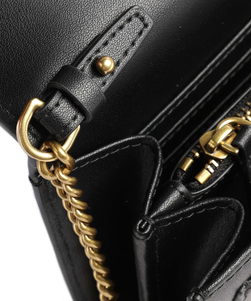 Pinko Love One Portefeuille nero/antique gold