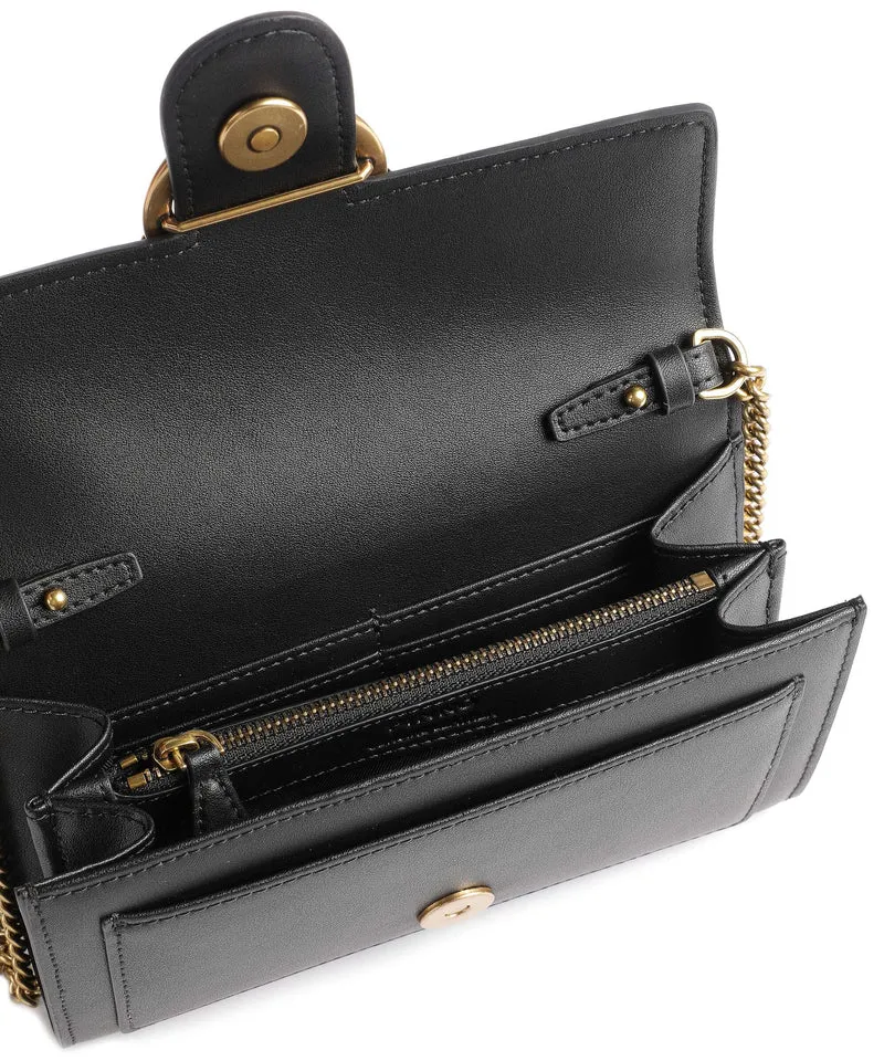 Pinko Love One Portefeuille nero/antique gold