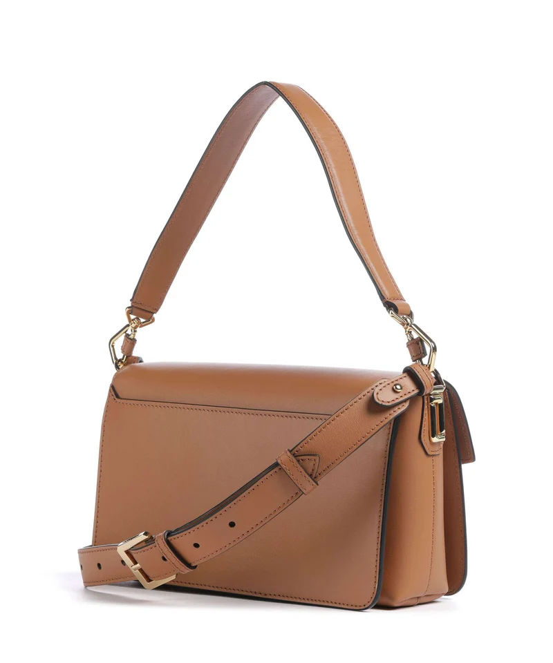 Lancel Angèle M Sac porté épaule camel