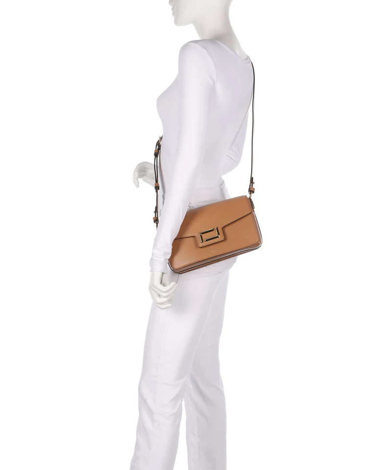 Lancel Angèle M Sac porté épaule camel