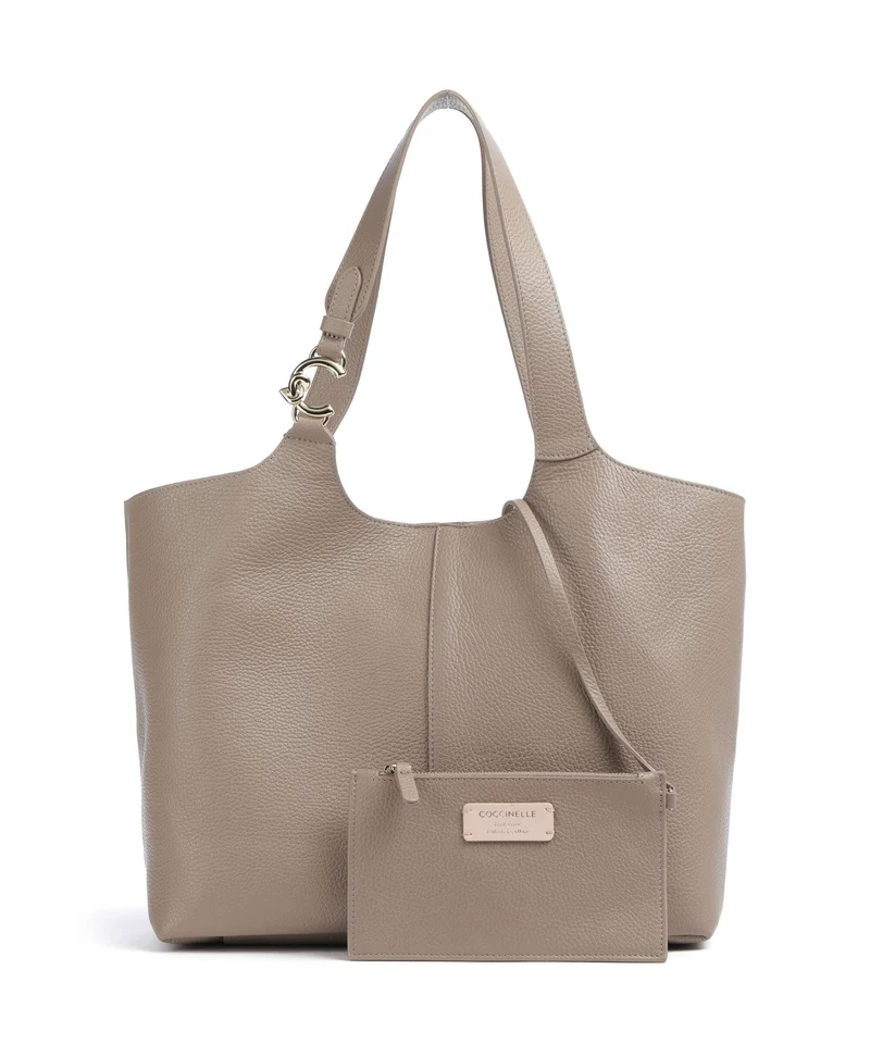 Coccinelle C-Easy Sac fourre-tout warm taupe