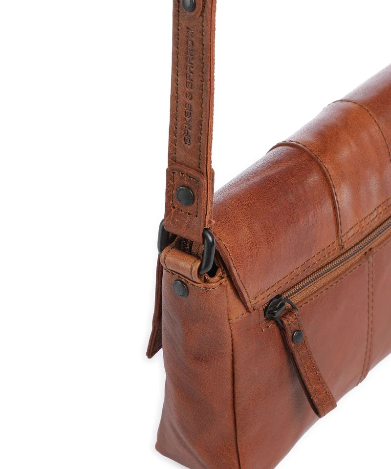 Spikes & Sparrow Bronco Ceslie Sac bandoulière brandy