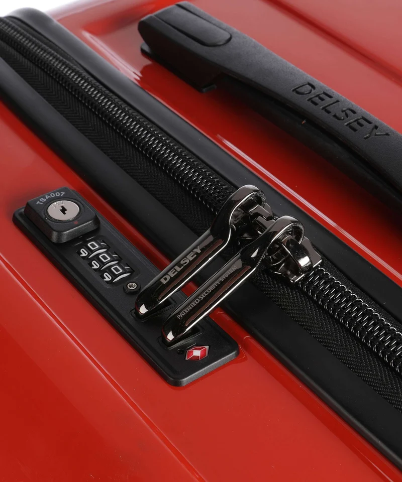 Delsey Paris Shadow 5.0 Valise 4 roues intensives rot