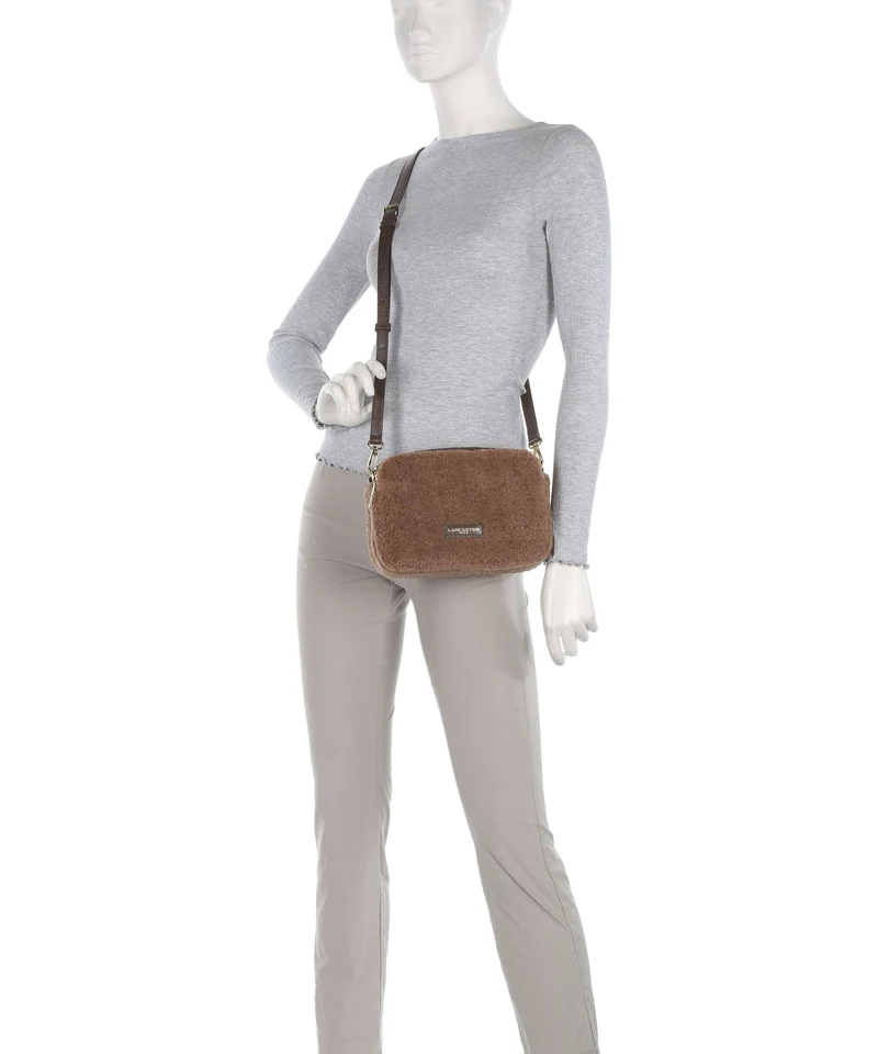 Lancaster Actual Moumoute Sac bandoulière taupe