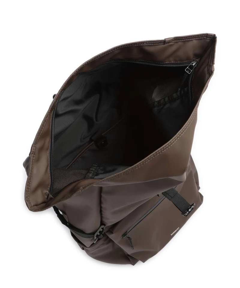 Sandqvist Stream L Sac à dos roll-top brown