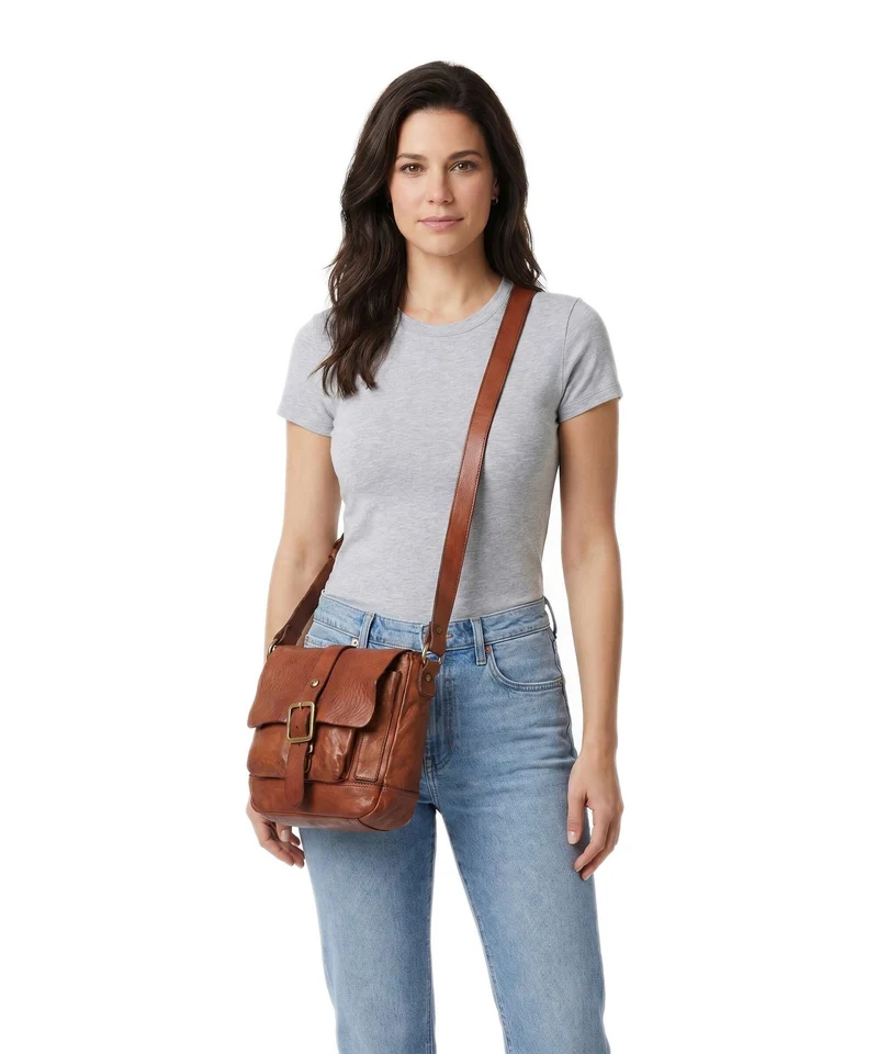 Campomaggi Sac bandoulière cognac
