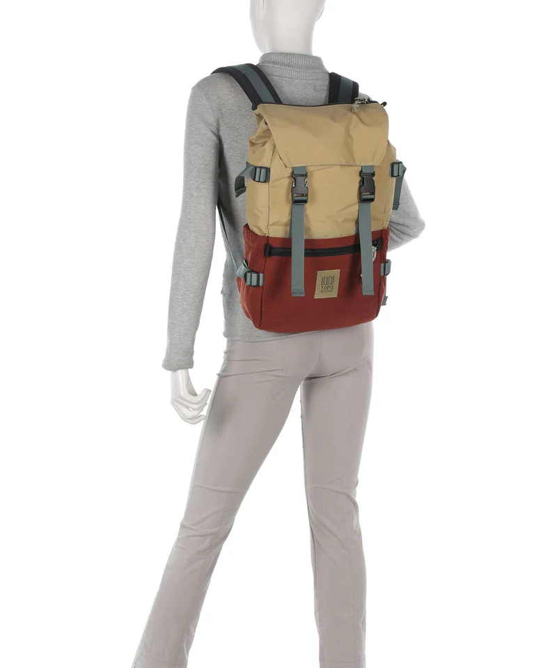 Topo Designs Rover Classic Sac à dos sahara/fire brick