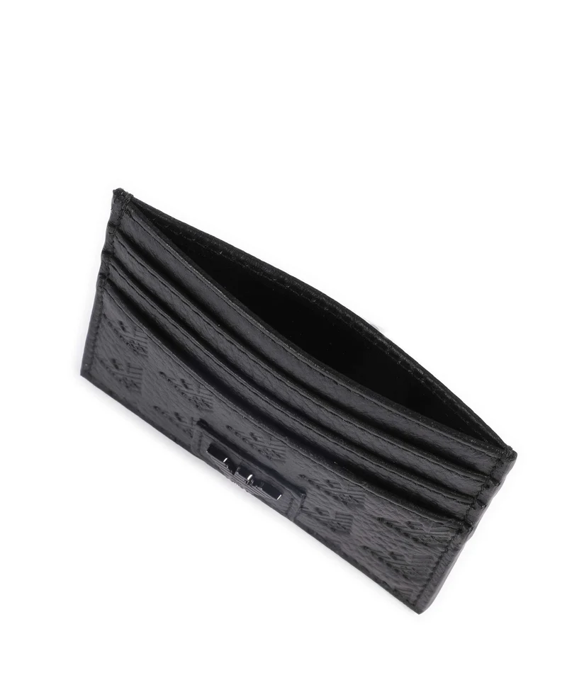 Emporio Armani New Minorca Étui à cartes crédit black beauty