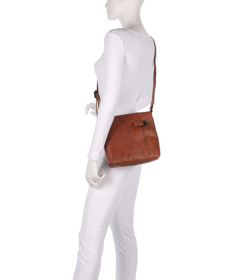 Spikes & Sparrow Bronco Serina Sac bandoulière brandy