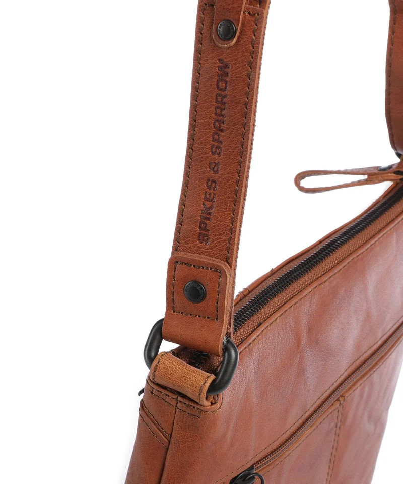 Spikes & Sparrow Bronco Serina Sac bandoulière brandy