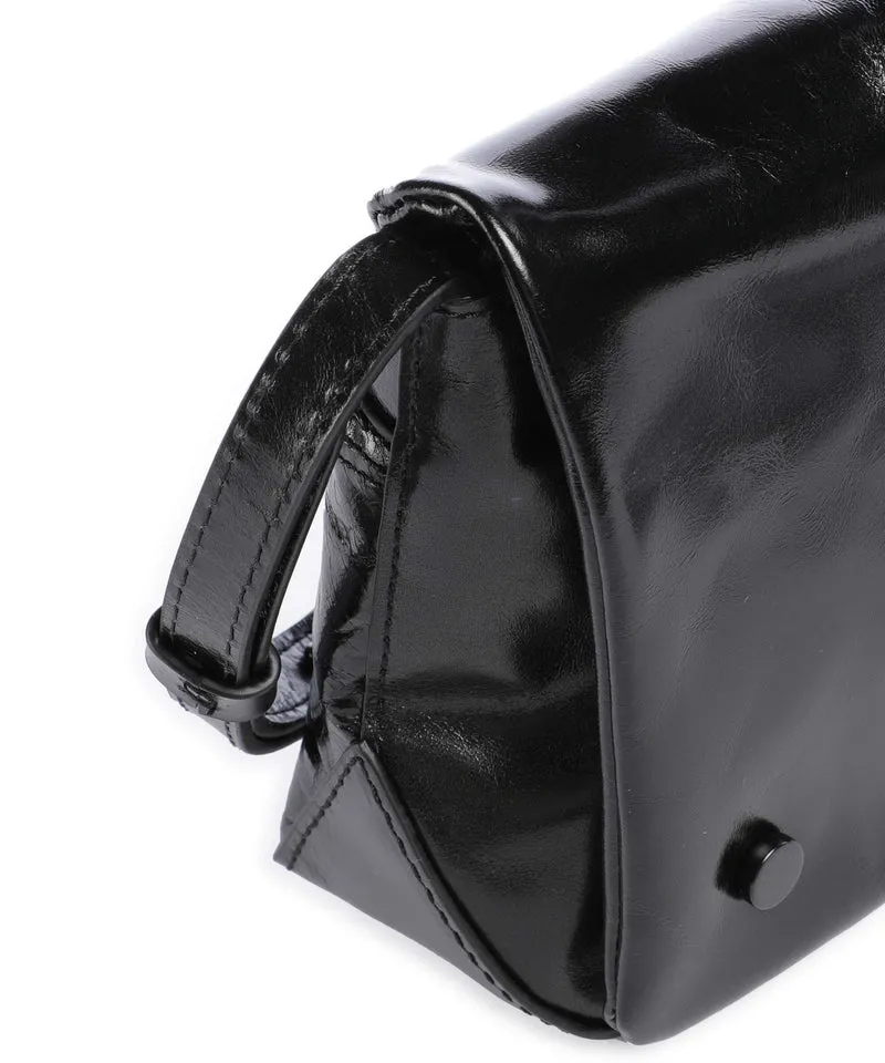 Liebeskind Rive Paper Touch Crinkle S Sac bandoulière black