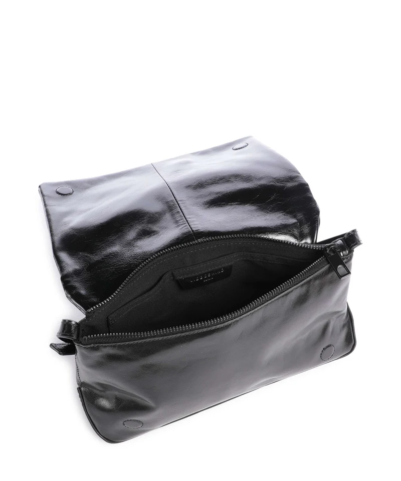 Liebeskind Rive Paper Touch Crinkle S Sac bandoulière black