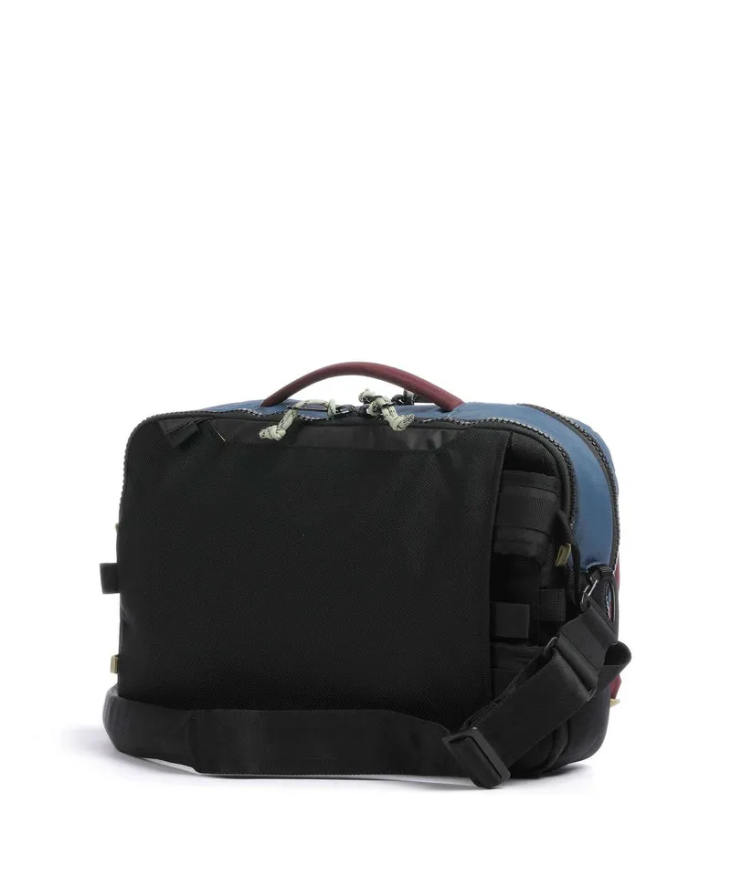 Topo Designs Global Porte-document dark denim/burgundy