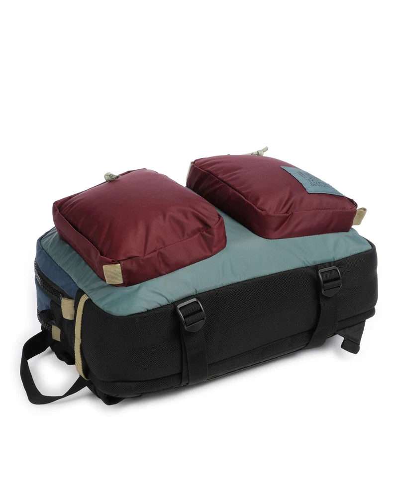 Topo Designs Global Porte-document dark denim/burgundy