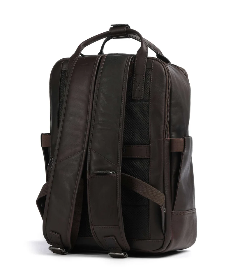 The Chesterfield Brand Wax Pull Up Cow Calden Sac à dos brown