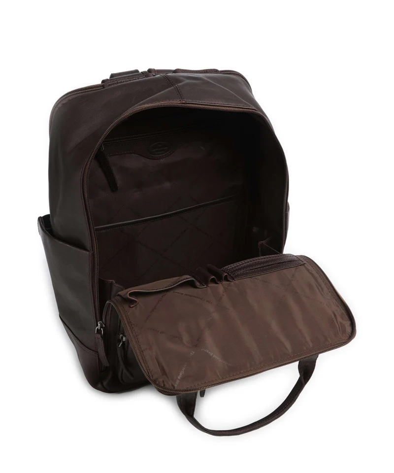 The Chesterfield Brand Wax Pull Up Cow Calden Sac à dos brown