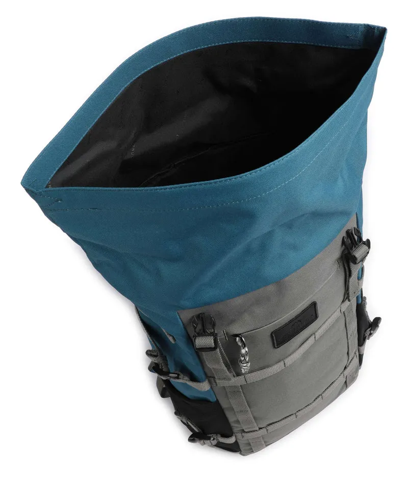 Doughnut Paratrooper Sac à dos roll-top grey/teal