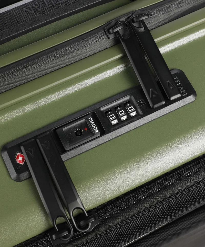 Titan Upgrade Valise 4 roues forest green