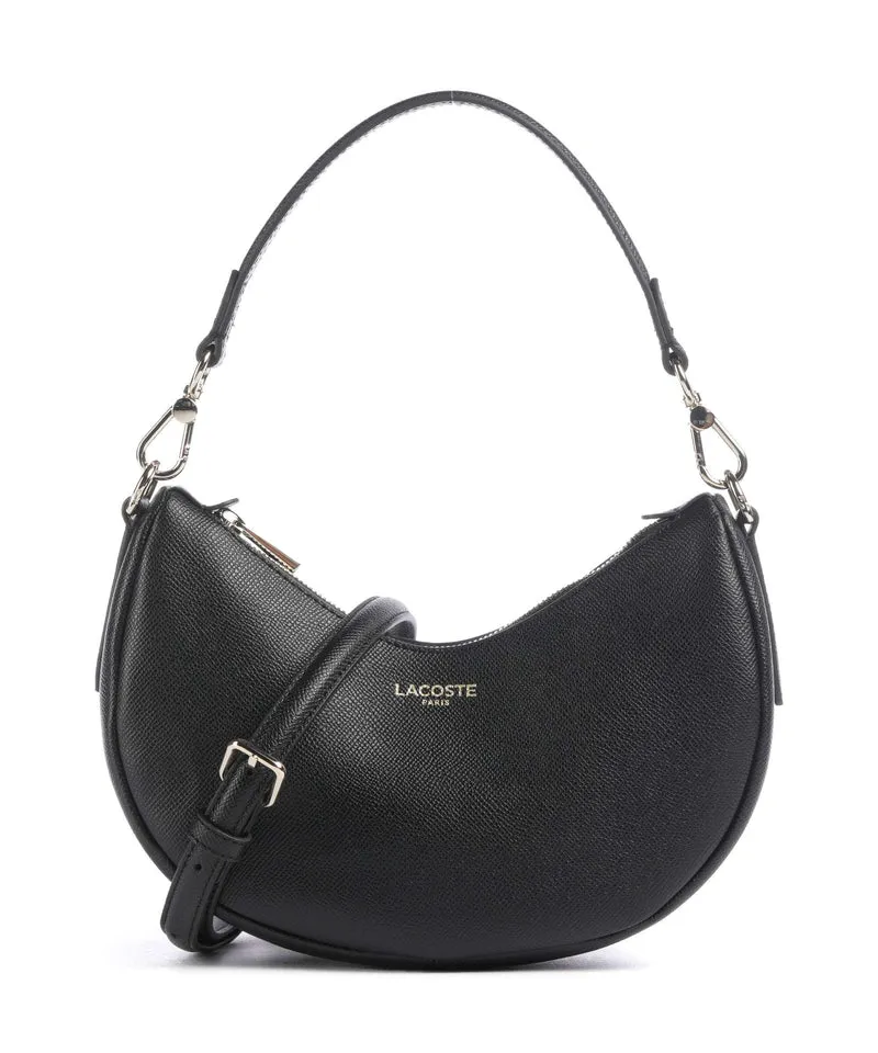 Lacoste Champs Elysees Sac porté épaule noir