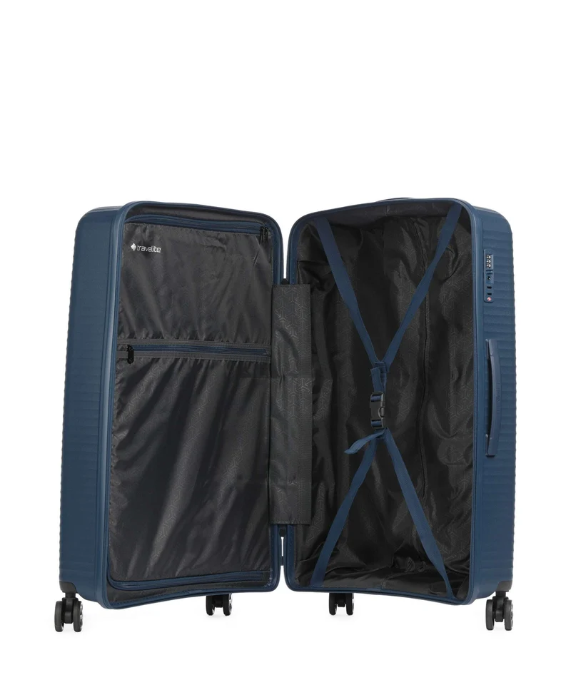 Travelite Air Stripe Valise 4 roues navy