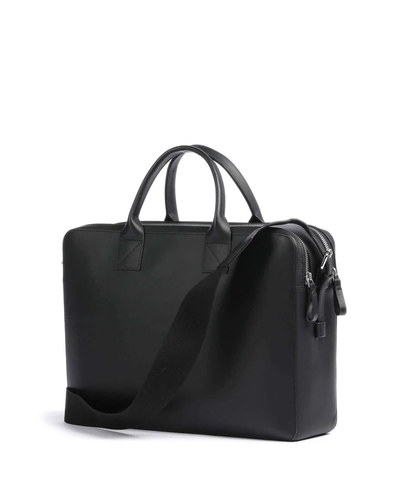 Sandqvist Leather Classics Seth Porte-document black