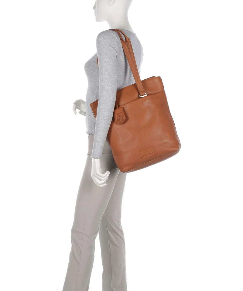 Burkely Soft Skylar Sac à main porté dos cozy cognac