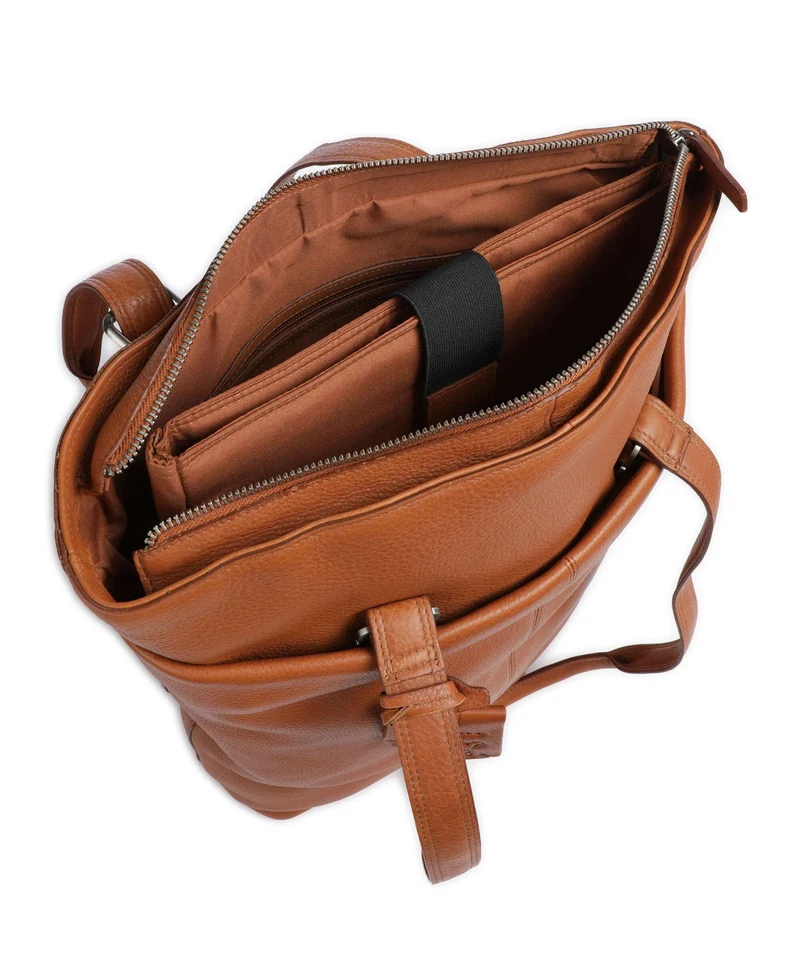 Burkely Soft Skylar Sac à main porté dos cozy cognac