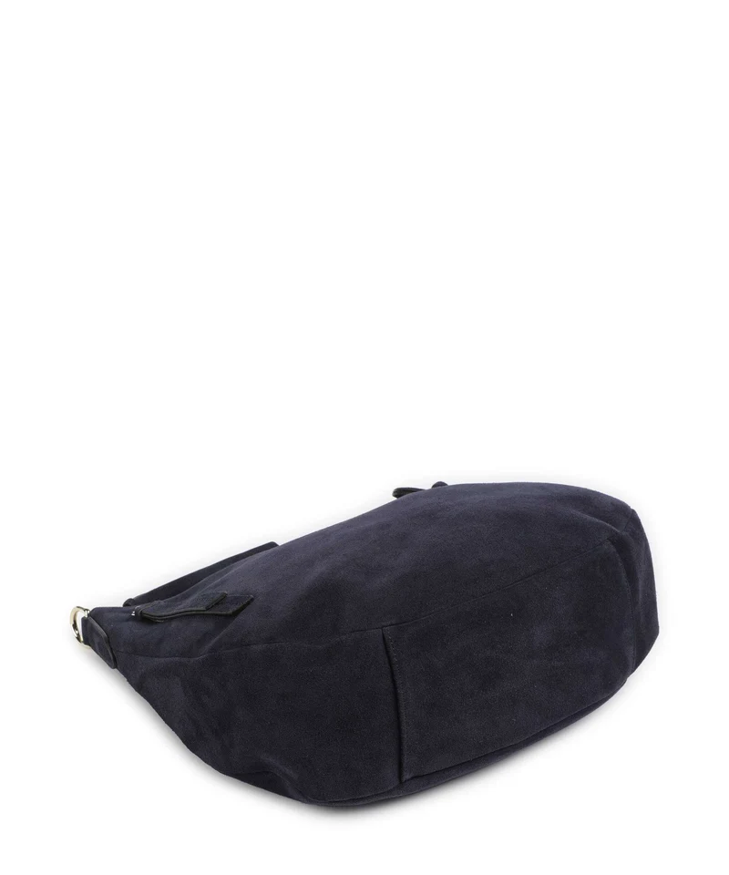 Abro Suede Juna Small Sac fourre-tout navy