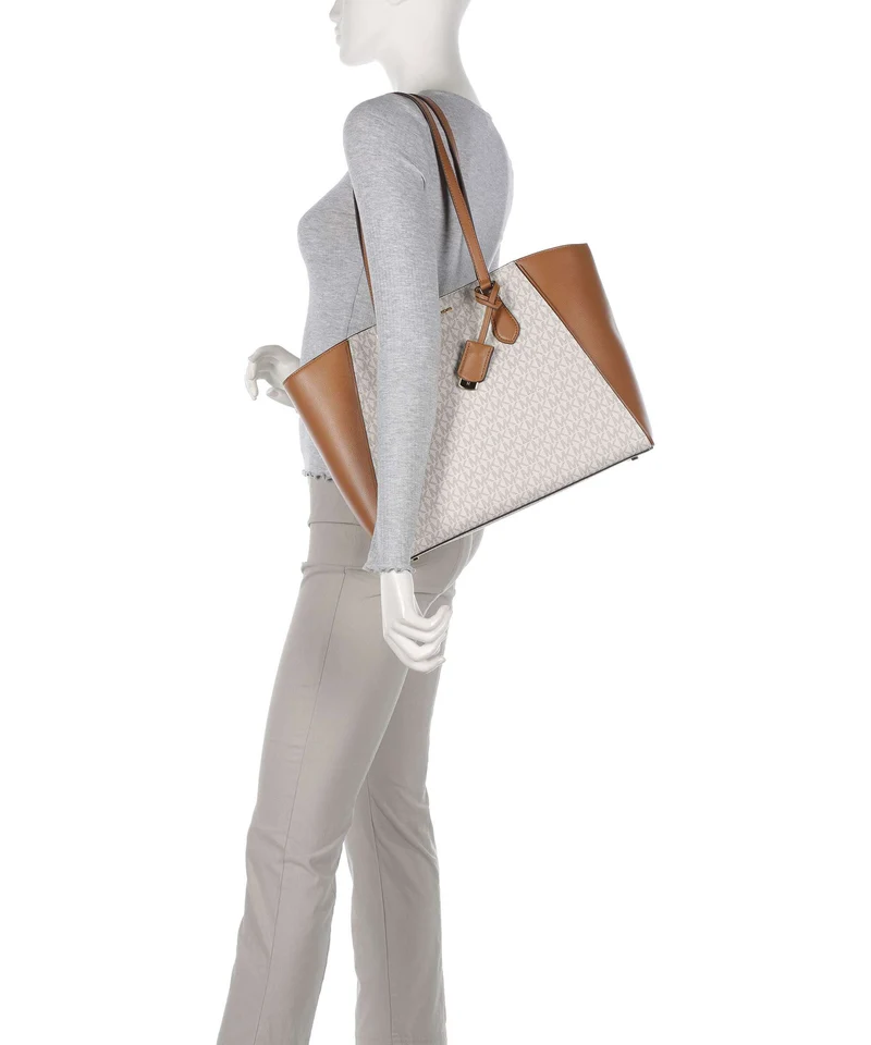 Michael Kors Taryn Cabas vanilla/acorn