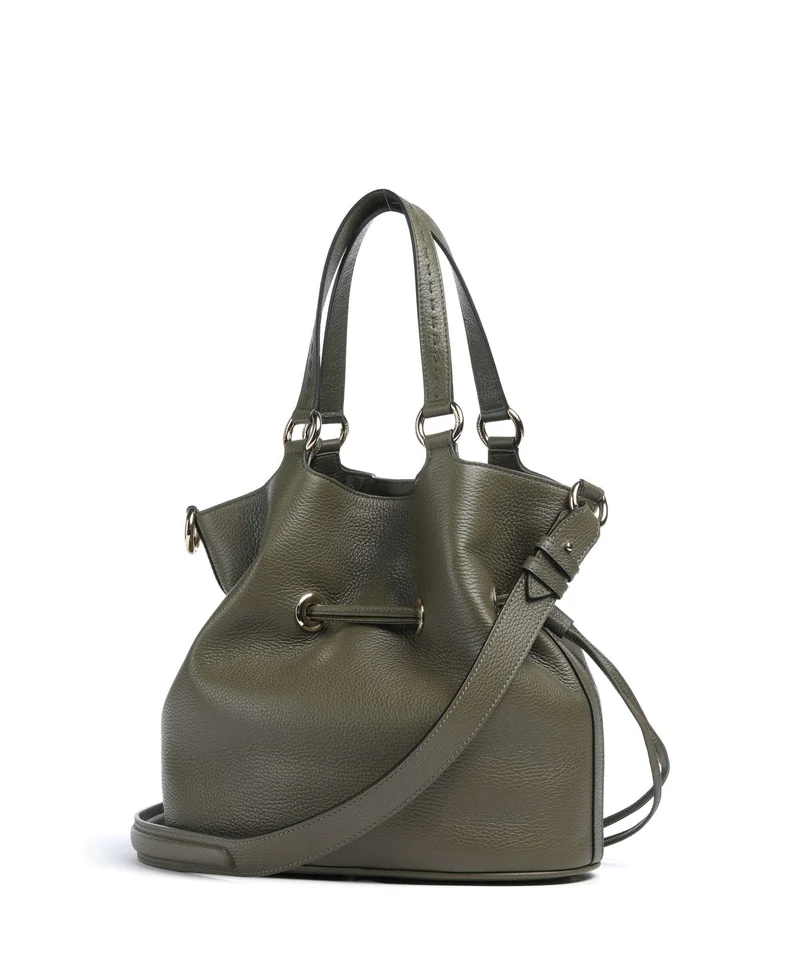 Lancel Premier Flirt M Sac seau dark khaki