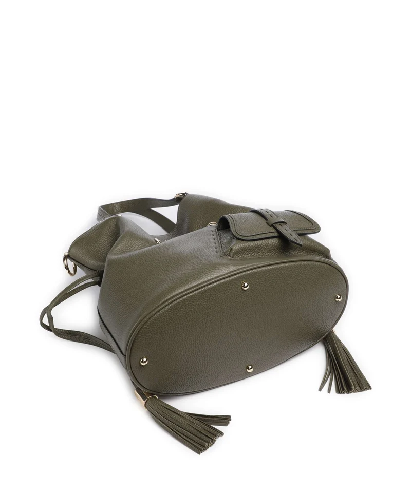 Lancel Premier Flirt M Sac seau dark khaki
