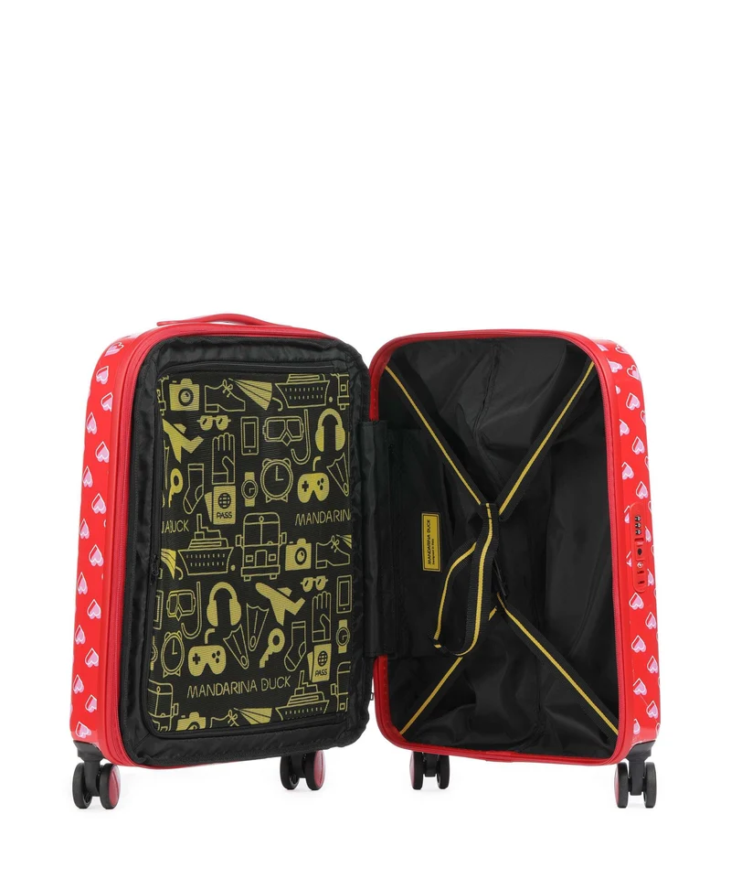 Mandarina Duck Logoduck+ Printed Valise 4 roues gimme love