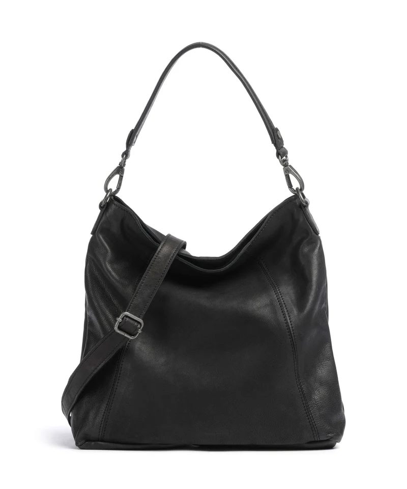 The Chesterfield Brand Washed Waxed Cow Sintra Sac fourre-tout black