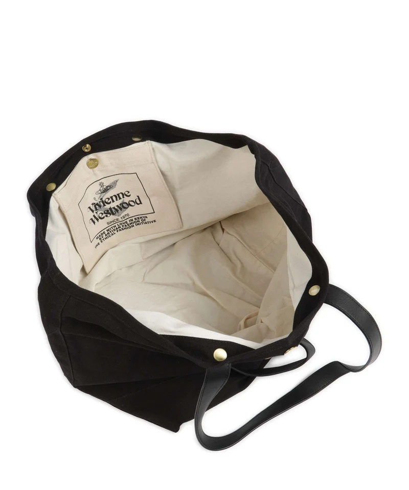 Vivienne Westwood Utility Canvas Cabas black