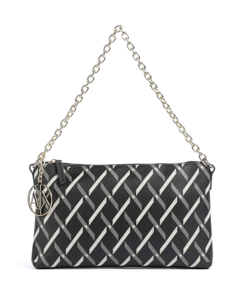 Armani Exchange Gynger Logo Sac porté épaule black